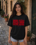 Beasts of the Forest Aesthetic Print - Oversized T-Shirt for Women