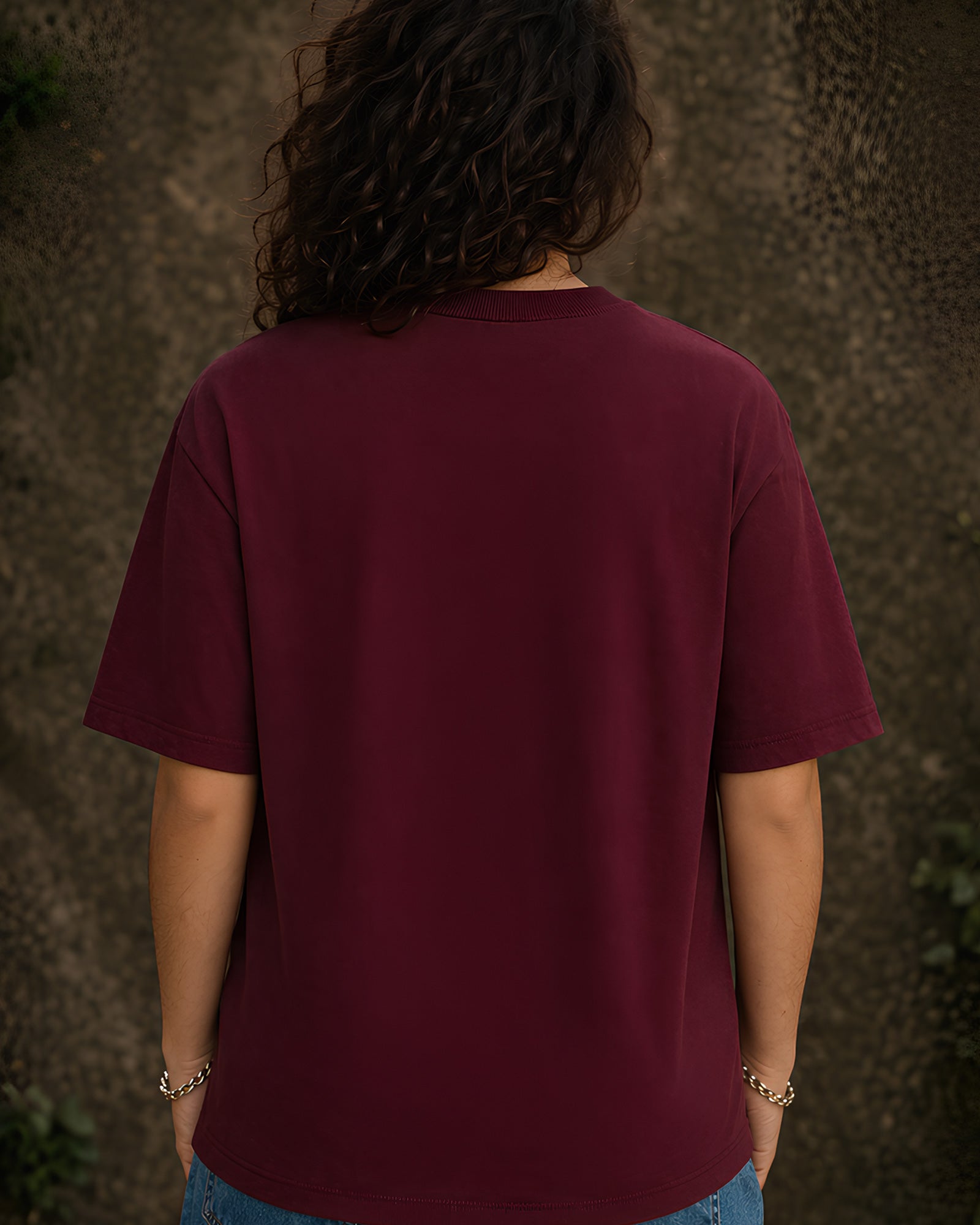 Bird Forms Aesthetic Print - Oversized T-Shirt for Women