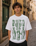 Caryatids Aesthetic Print - Oversized T-Shirt for Men