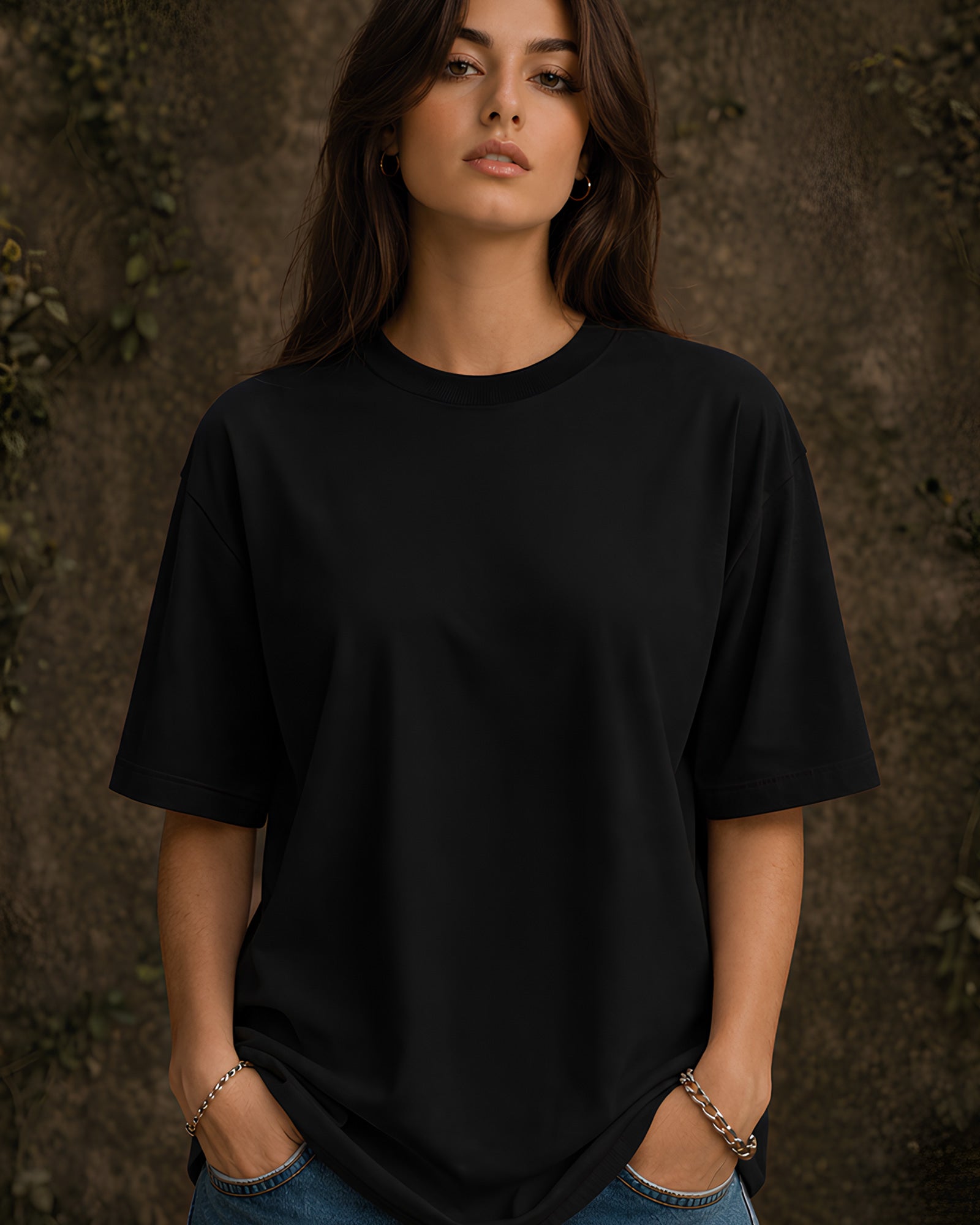 Crab Evolution Aesthetic Print - Oversized T-Shirt for Women