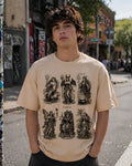 Crowning the Arcana Aesthetic Print - Oversized T-Shirt for Men