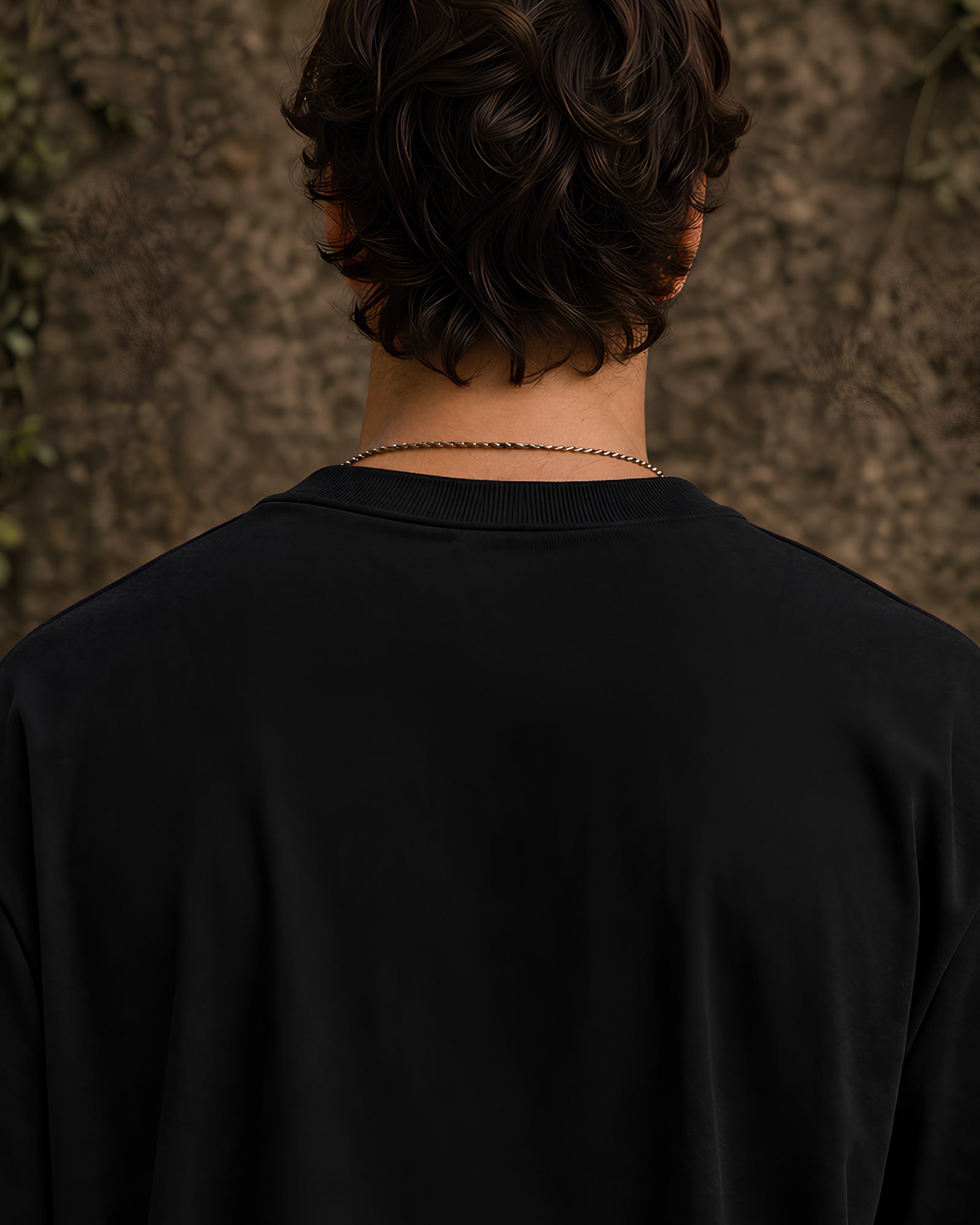 Dark Wilderness Aesthetic Print - Oversized T-Shirt for Men