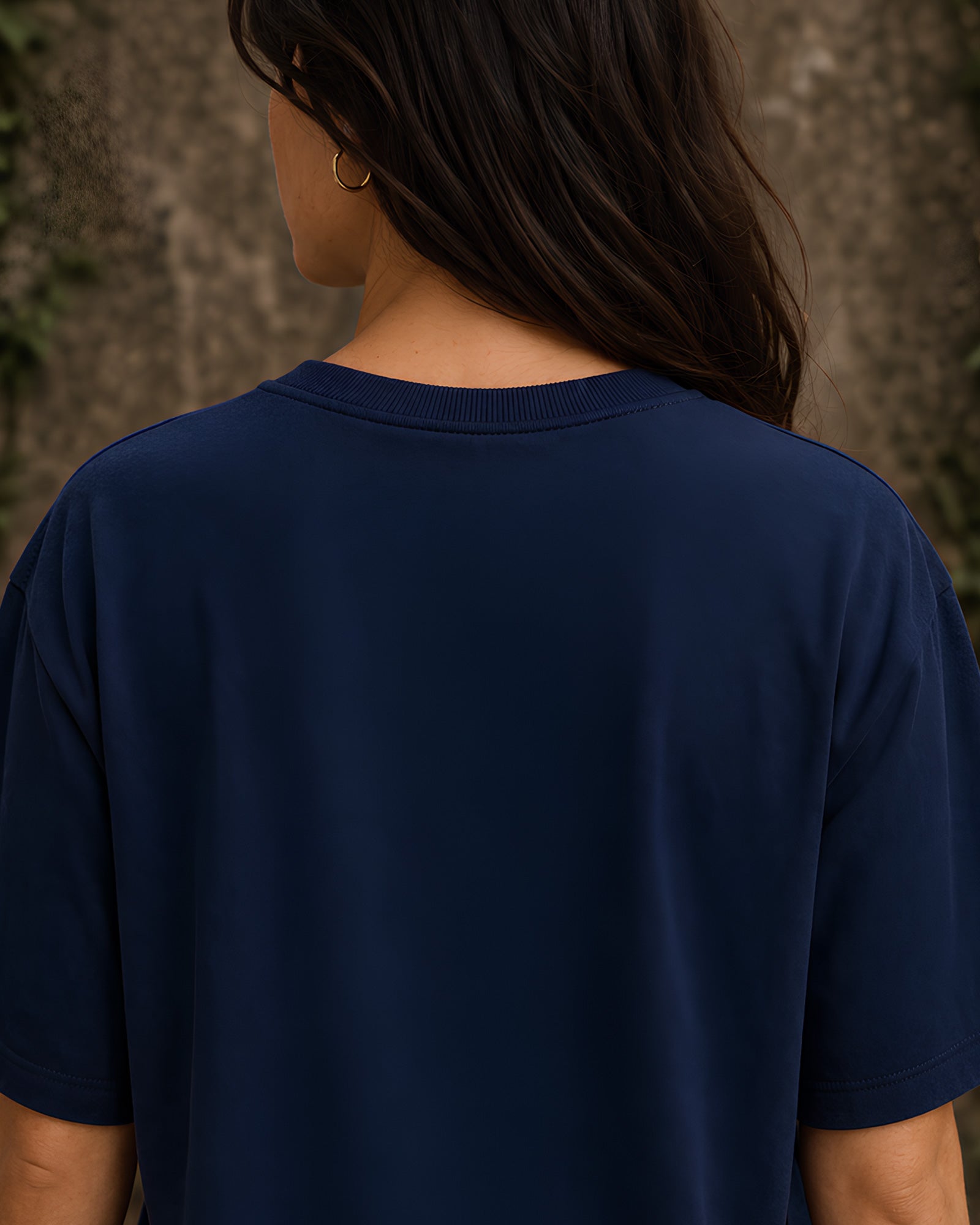 Dark Wilderness Aesthetic Print - Oversized T-Shirt for Women