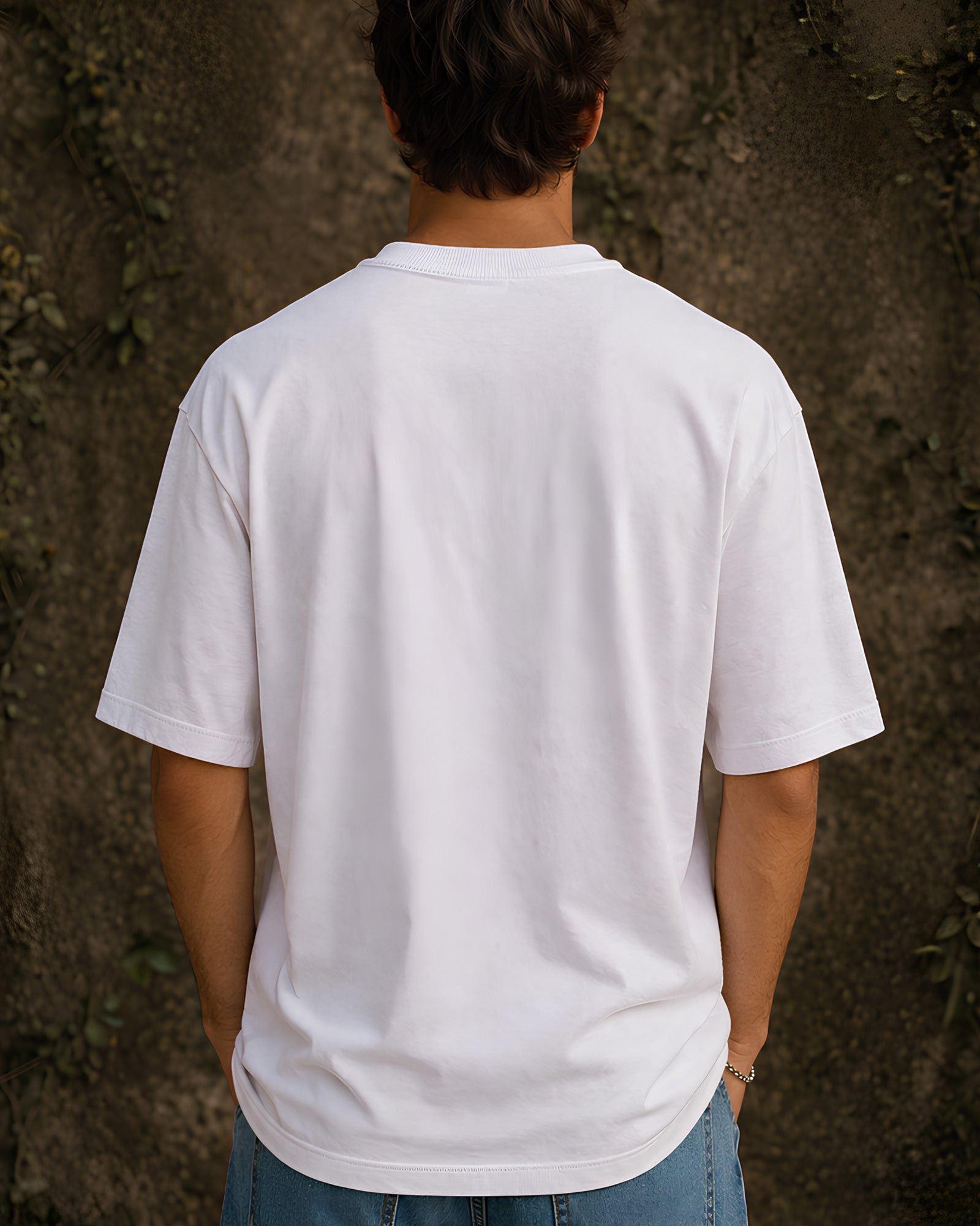 European Architecture Aesthetic Print - Oversized T-Shirt for Men