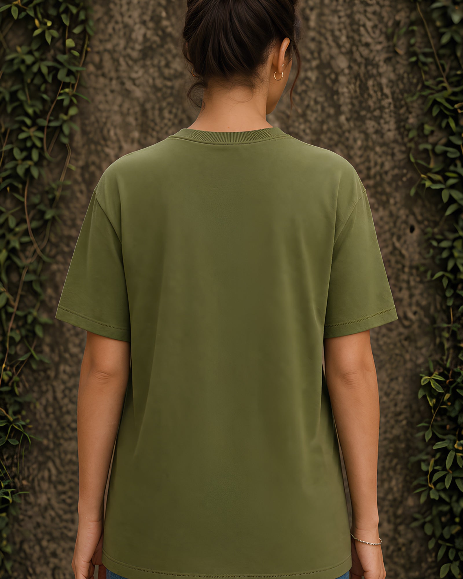 European Architecture Aesthetic Print - Oversized T-Shirt for Women