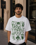 Flora & Fae Aesthetic Print - Oversized T-Shirt for Men