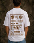 Heraldic Archive Aesthetic Print - Oversized T-Shirt for Men