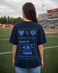 Heraldic Archive Aesthetic Print - Oversized T-Shirt for Women