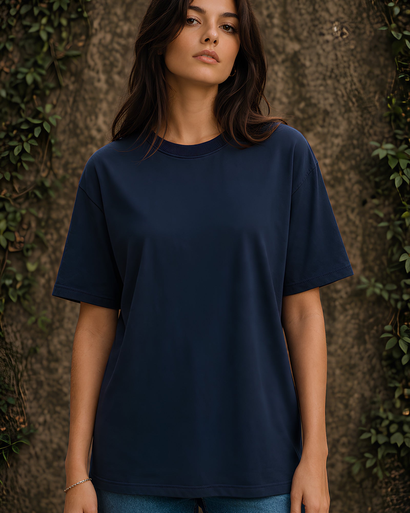 Imperial Sigil Aesthetic Print - Oversized T-Shirt for Women