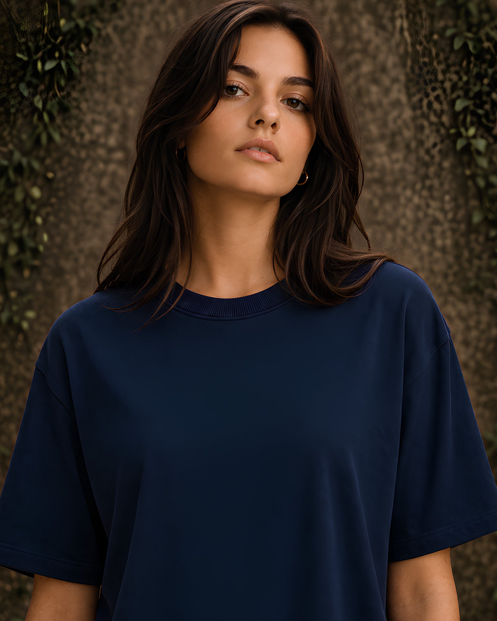 Imperial Sigil Aesthetic Print - Oversized T-Shirt for Women