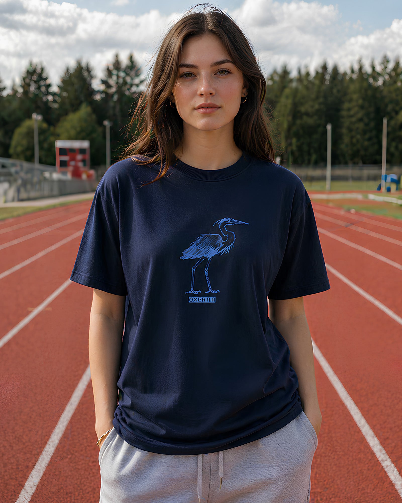 Inked Wings Aesthetic Print - Oversized T-Shirt for Women
