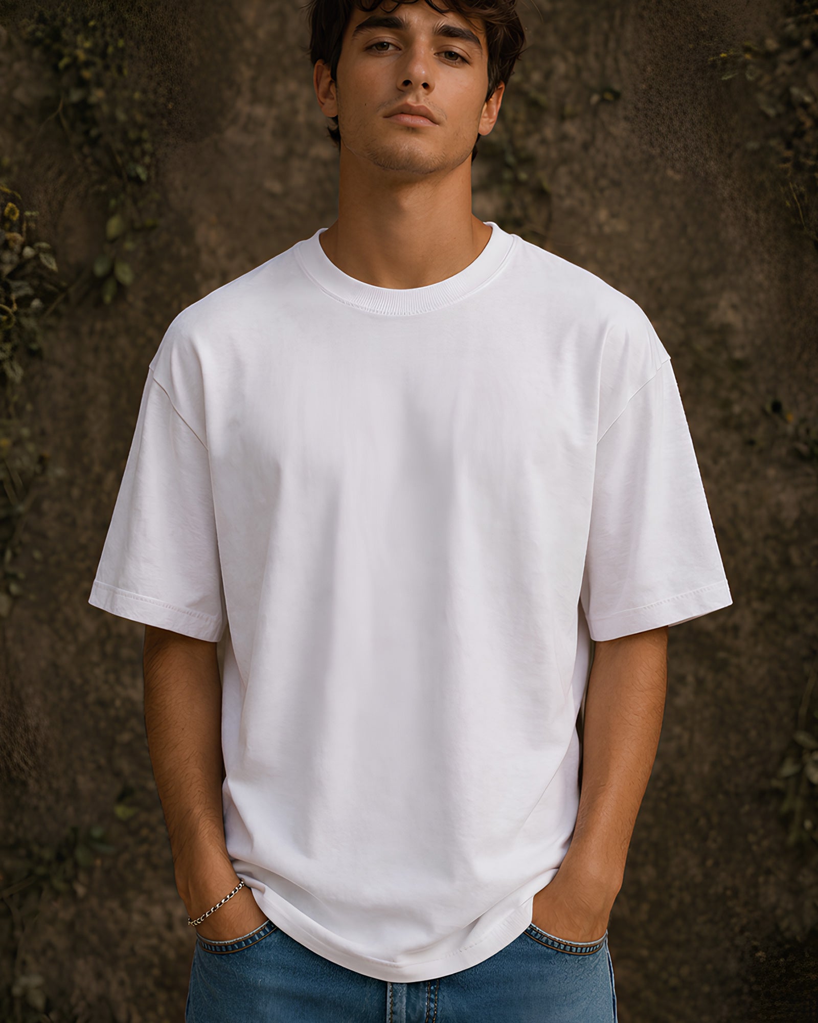 Lily Whisper Fairy Aesthetic Print - Oversized T-Shirt for Men