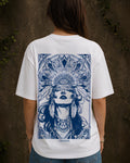 Queen of Essence Aesthetic Print - Oversized T-Shirt for Women