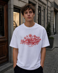Sacred Knights Aesthetic Print - Oversized T-Shirt for Men