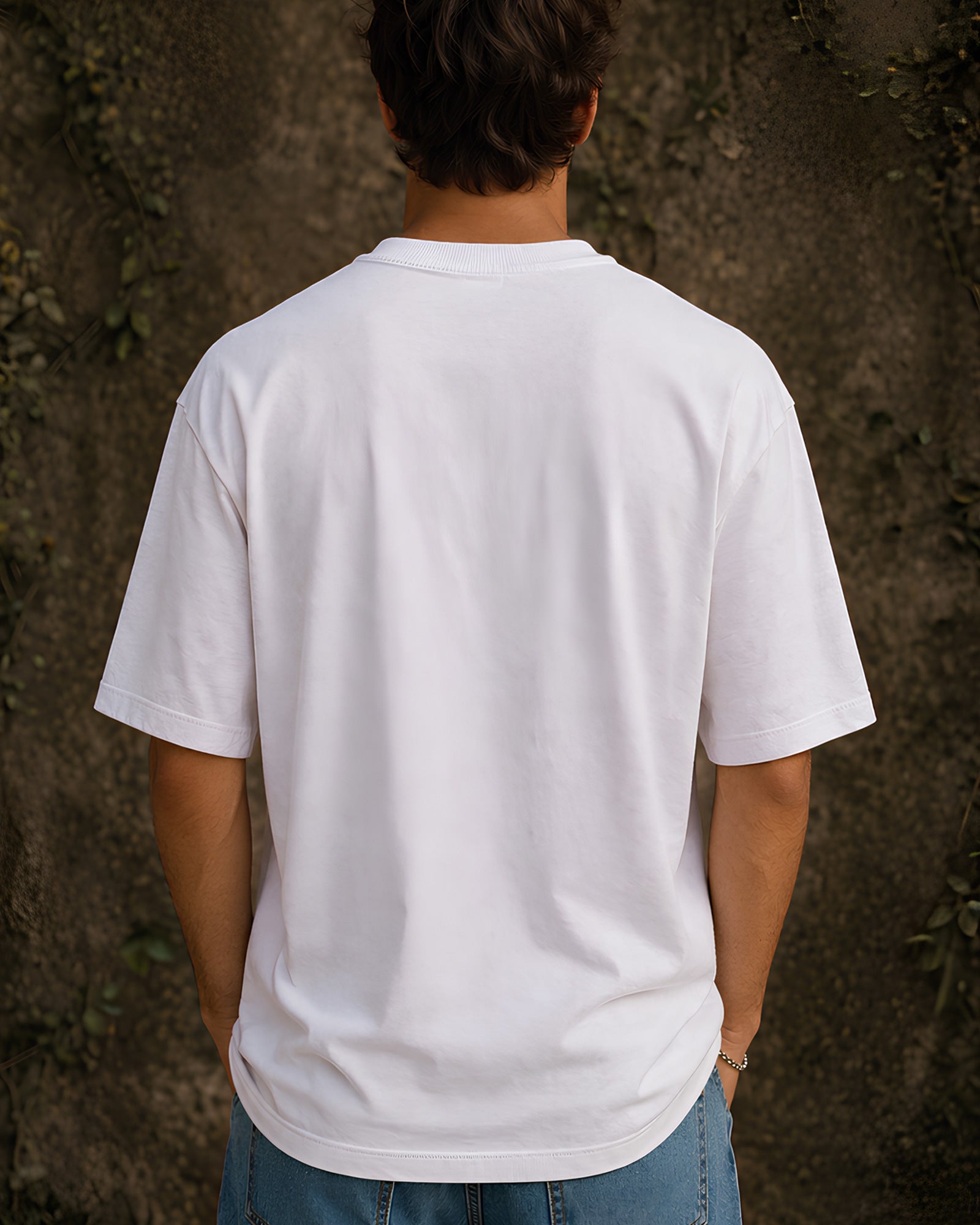 The Divine Queen Aesthetic Print - Oversized T-Shirt for Men