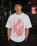 The Lily Aesthetic Print - Oversized T-Shirt for Men