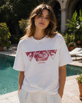The Three Graces Aesthetic Print - Oversized T-Shirt for Women