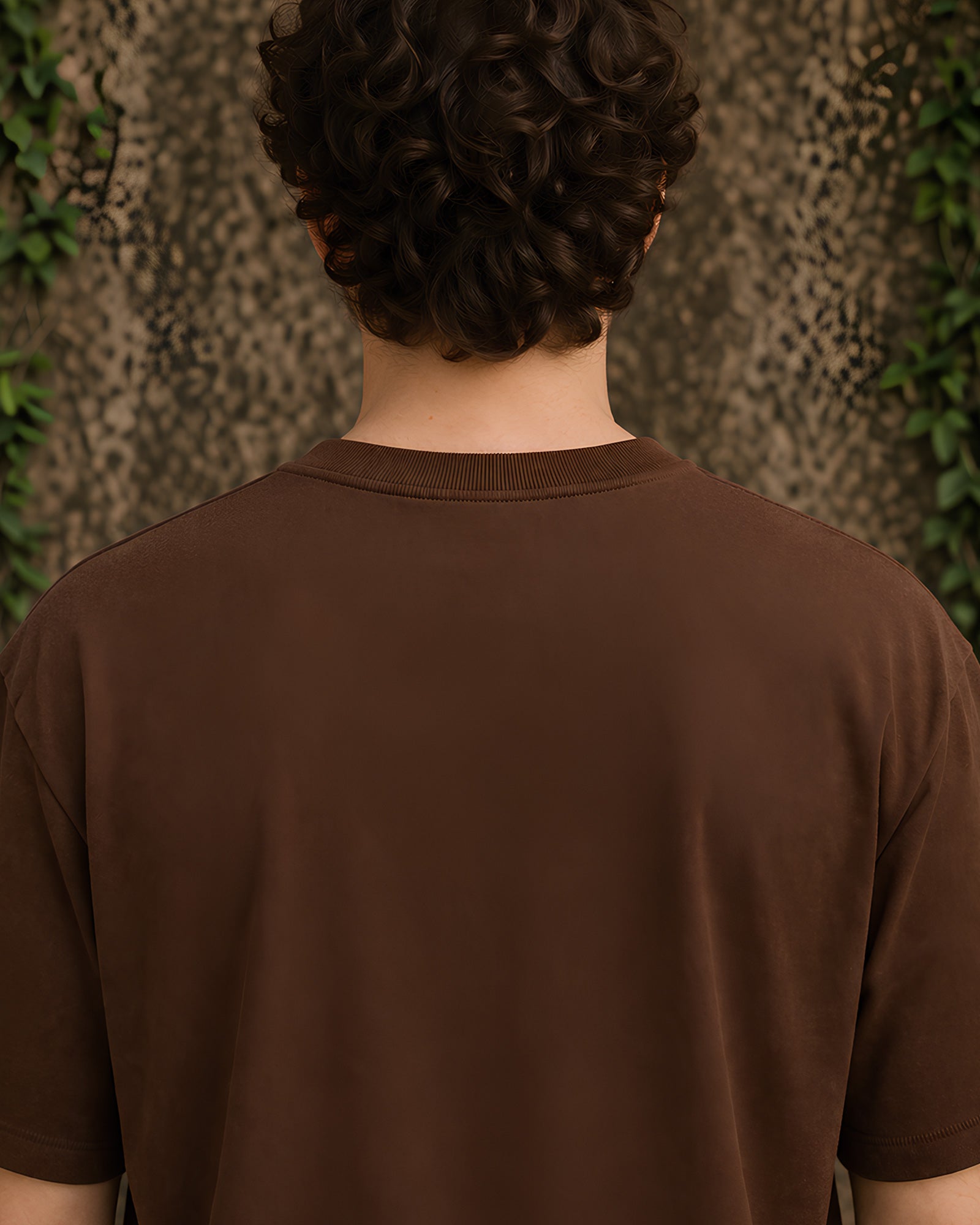 Tide Crest Aesthetic Print - Oversized T-Shirt for Men