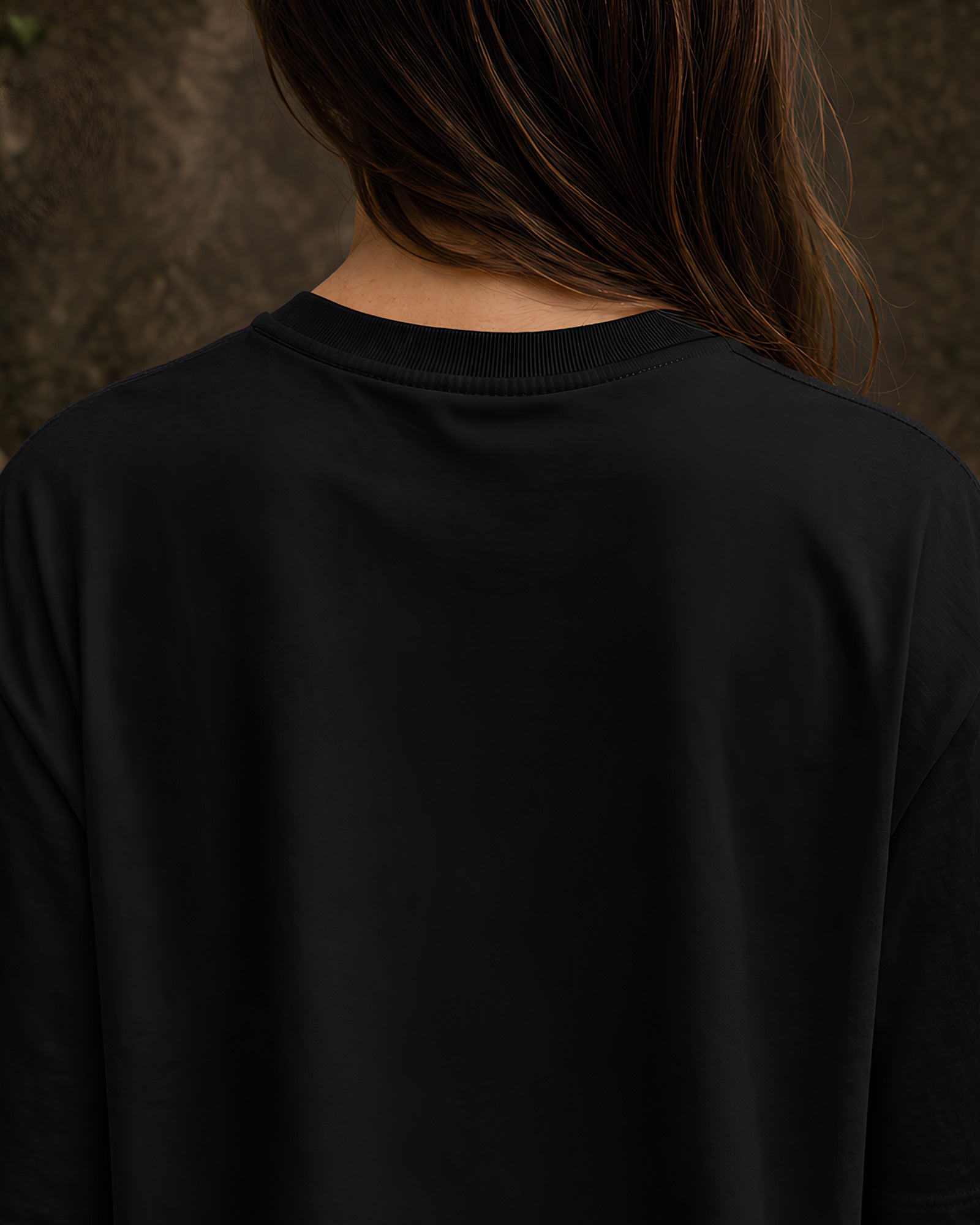 Timeless Structures Aesthetic Print - Oversized T-Shirt for Women