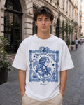 Valkyrie’s Oath Aesthetic Print - Oversized T-Shirt for Men
