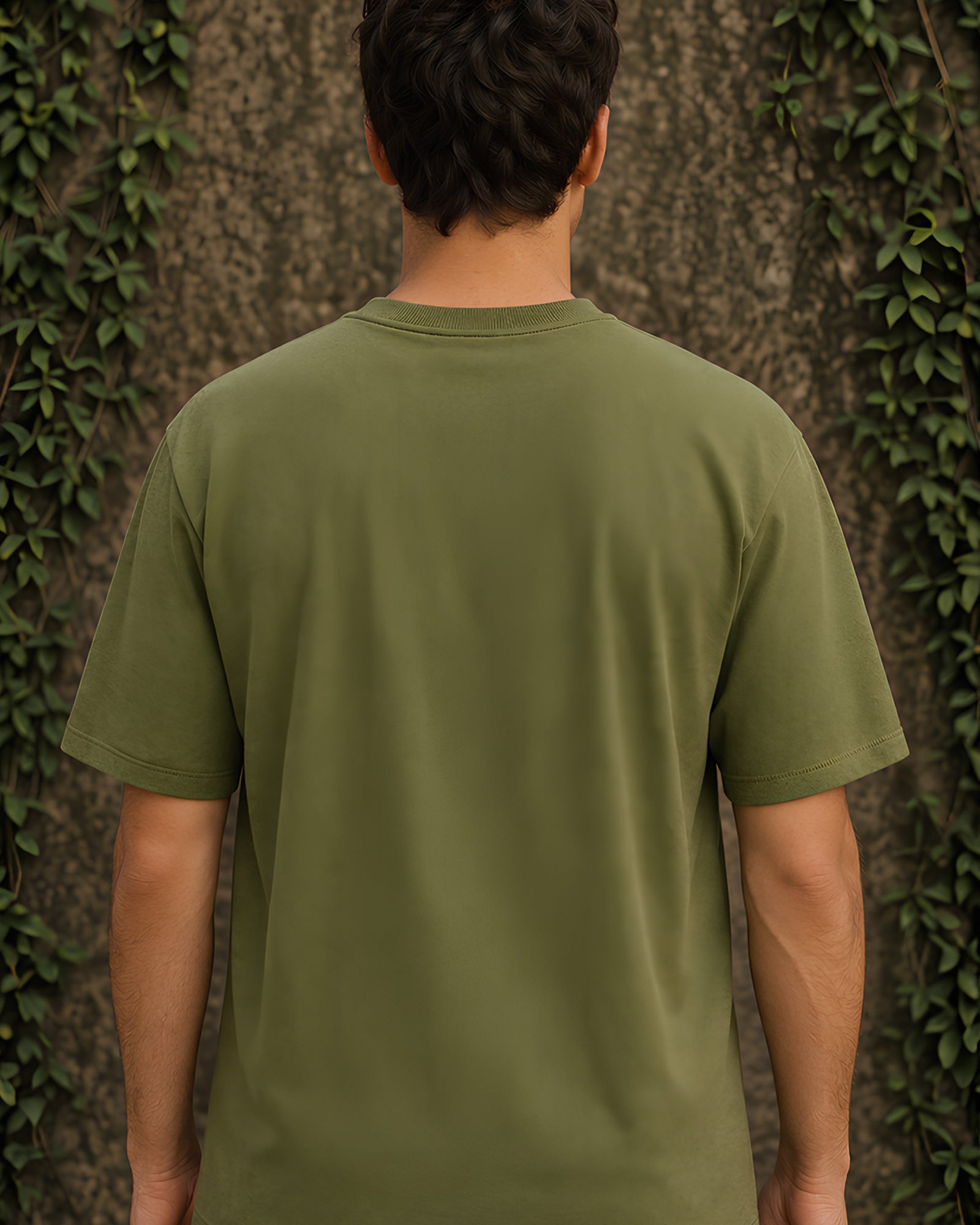 Whispering Tower Aesthetic Print - Oversized T-Shirt for Men