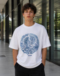 Woodland Spirit Aesthetic Print - Oversized T-Shirt for Men
